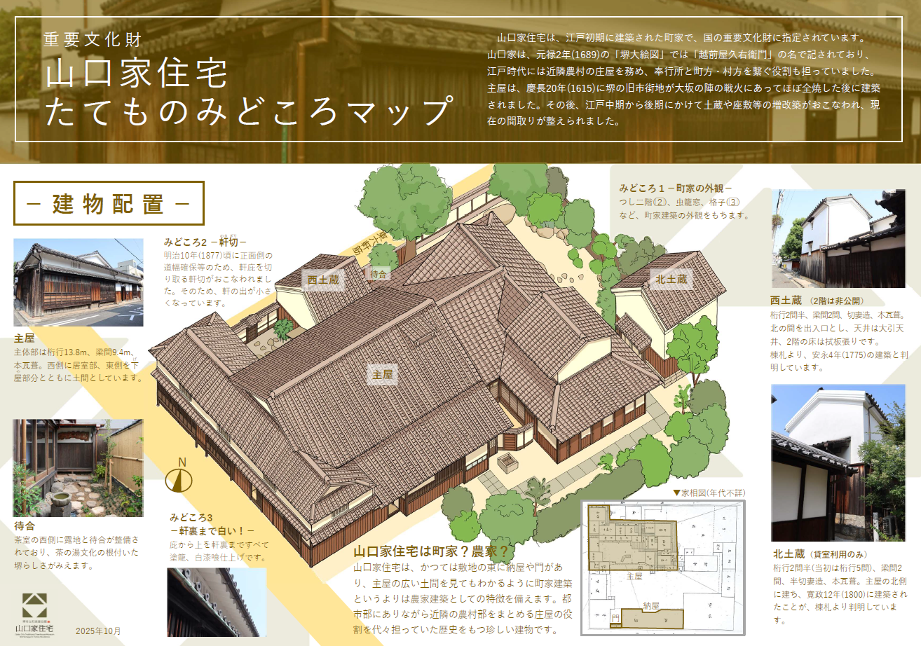 堺 市立 町家 歴史 館 山口 家 住宅